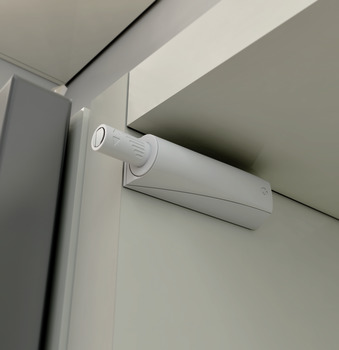 Push Door Catch, Concealed or Surface Mounted, Long Version, with Magnet, K Push Tech