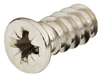 Euro screw, Häfele, Varianta, cylindrical head, PZ, steel, fully threaded, for Ø 5 mm drill holes in wood